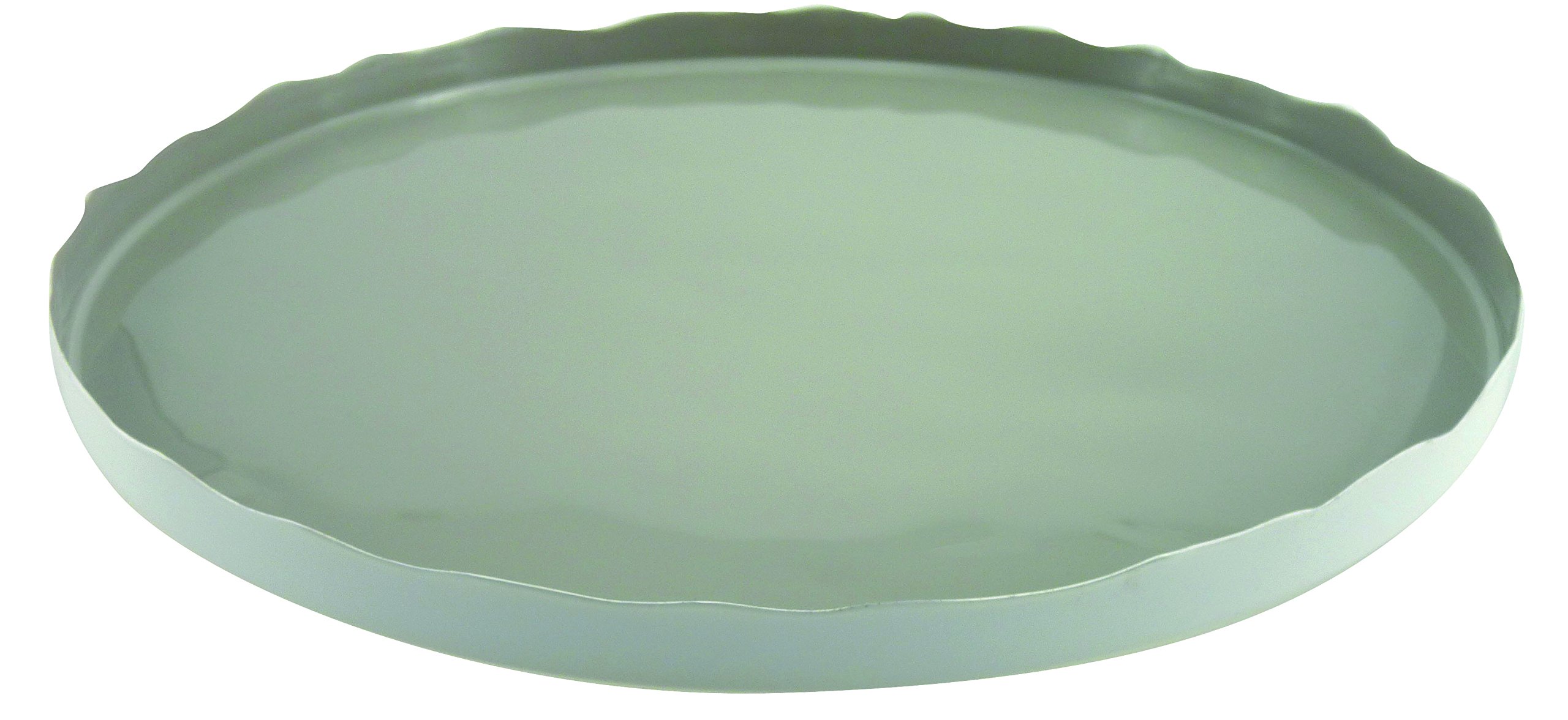Plat à tarte plastique multicolore grand format 33x2,5 cm