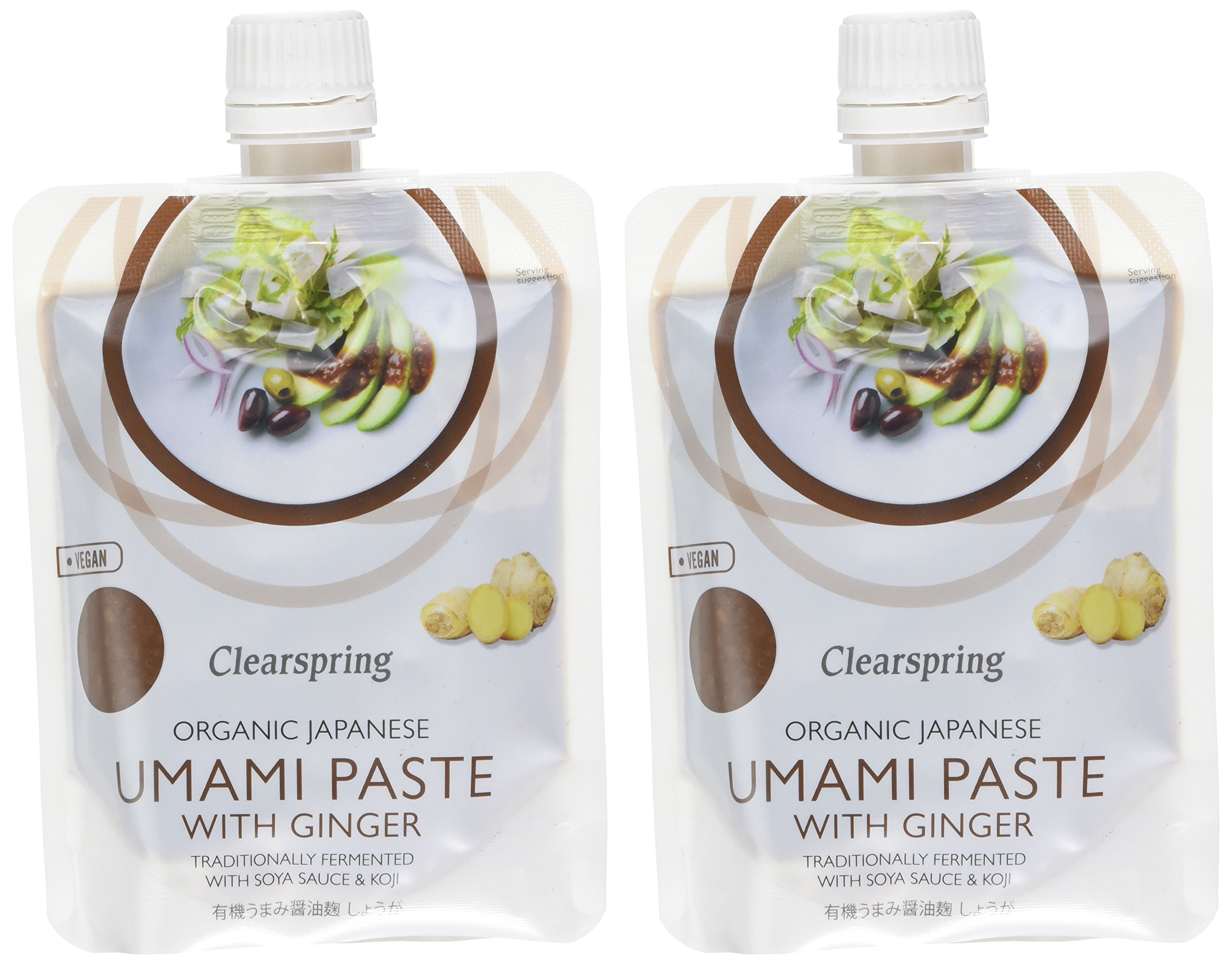 Clearspring Organic Umami Paste with Ginger 150 g (Pack of 2