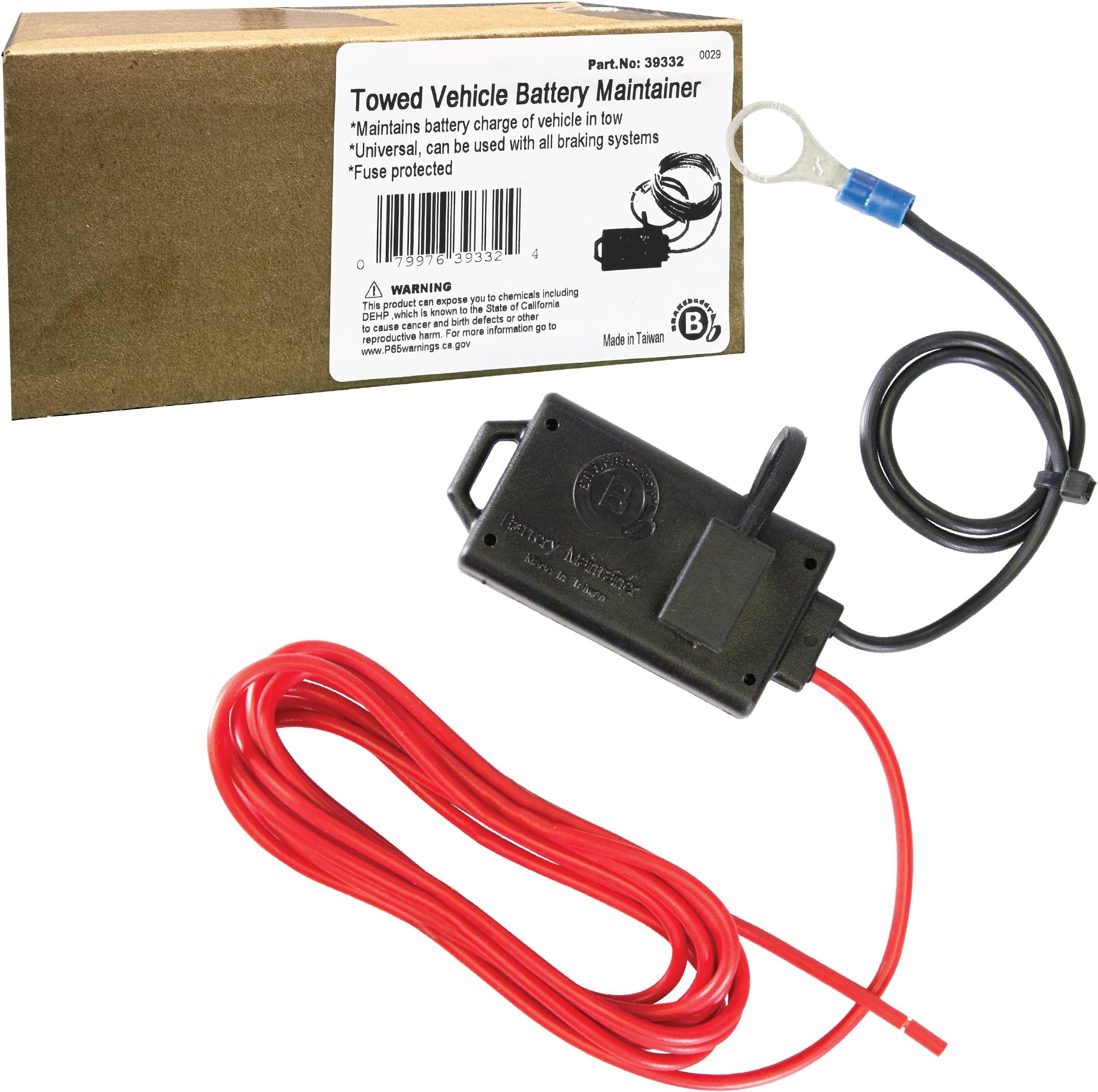 Hopkins 39332 Brake Buddy Towed Vehicle Battery Maintainer