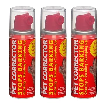 Pet Corrector - The Company of Animals - Bad Behavior and Training Aid - Quickly Stops Barking, Jumping, Digging, Chewing - Harmless and Safe- 30ml, Pack of 3