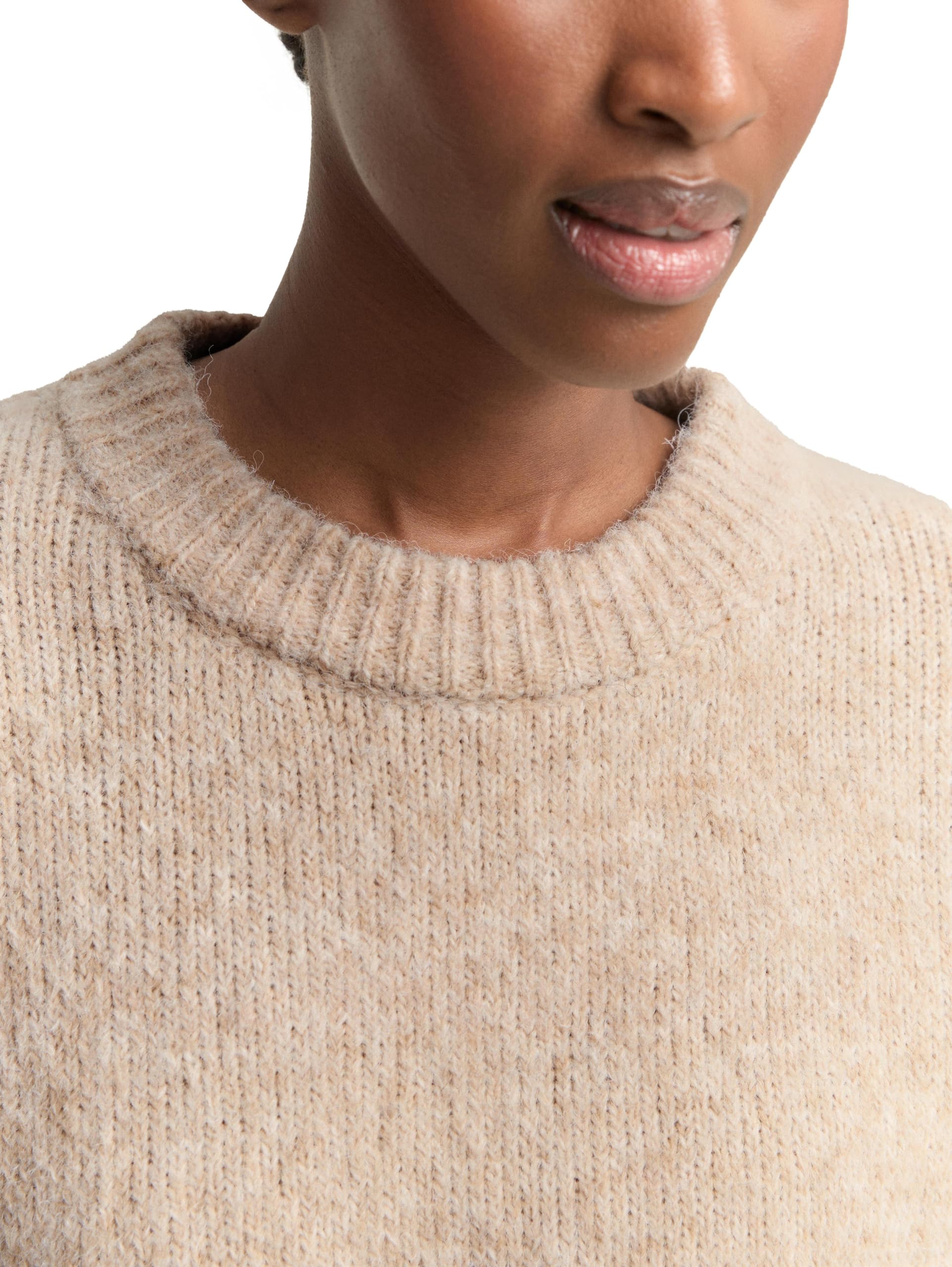 TOM TAILOR Denim Damen 1049069 Oversize Strickpullover