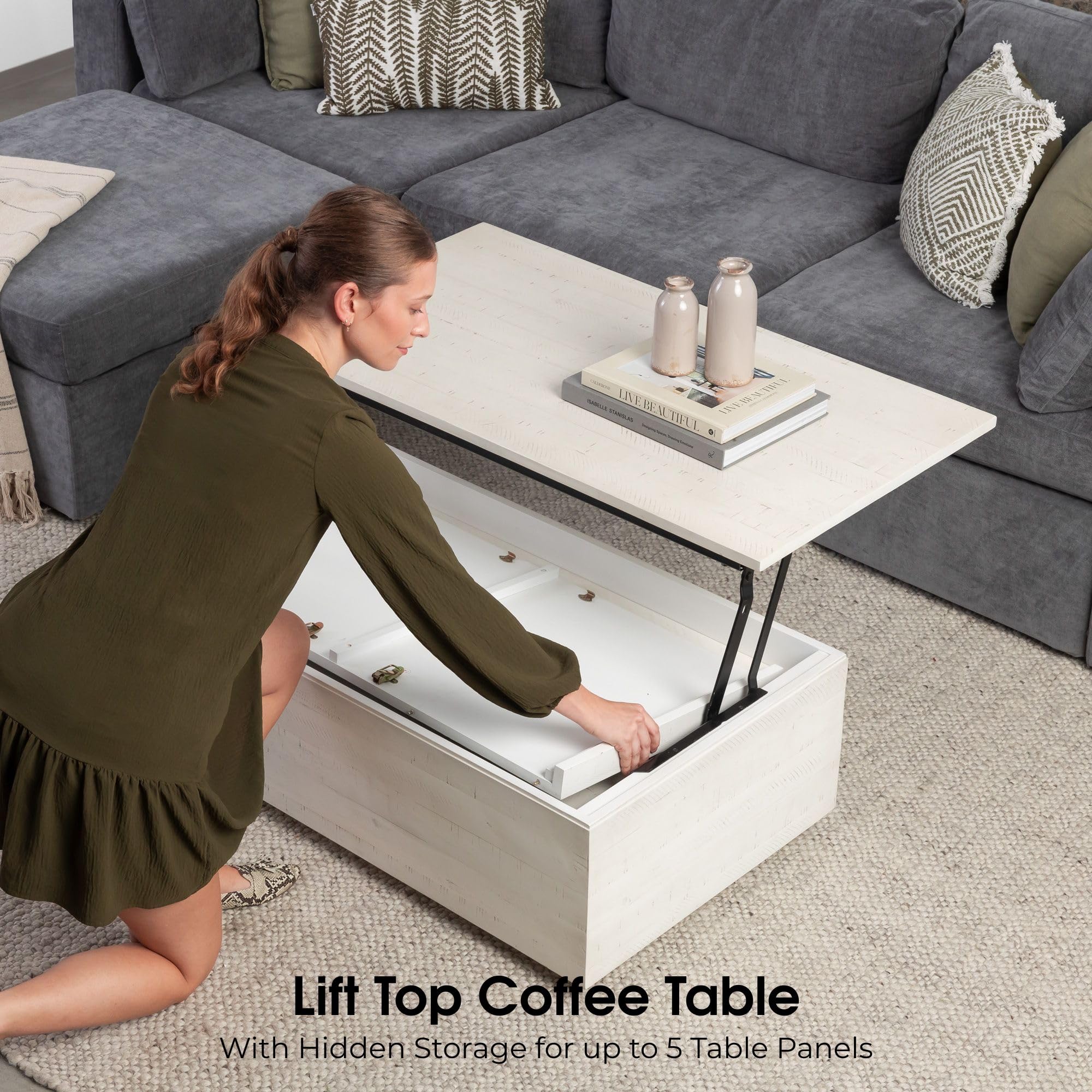 Amazon.com - Transformer Table - Solid Wood Extendable Dining