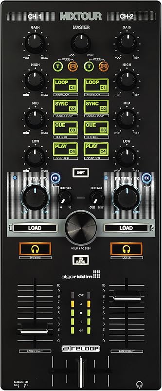 Interfaz Reloop AMS-MIXTOUR All-In-One Controller-Audio para