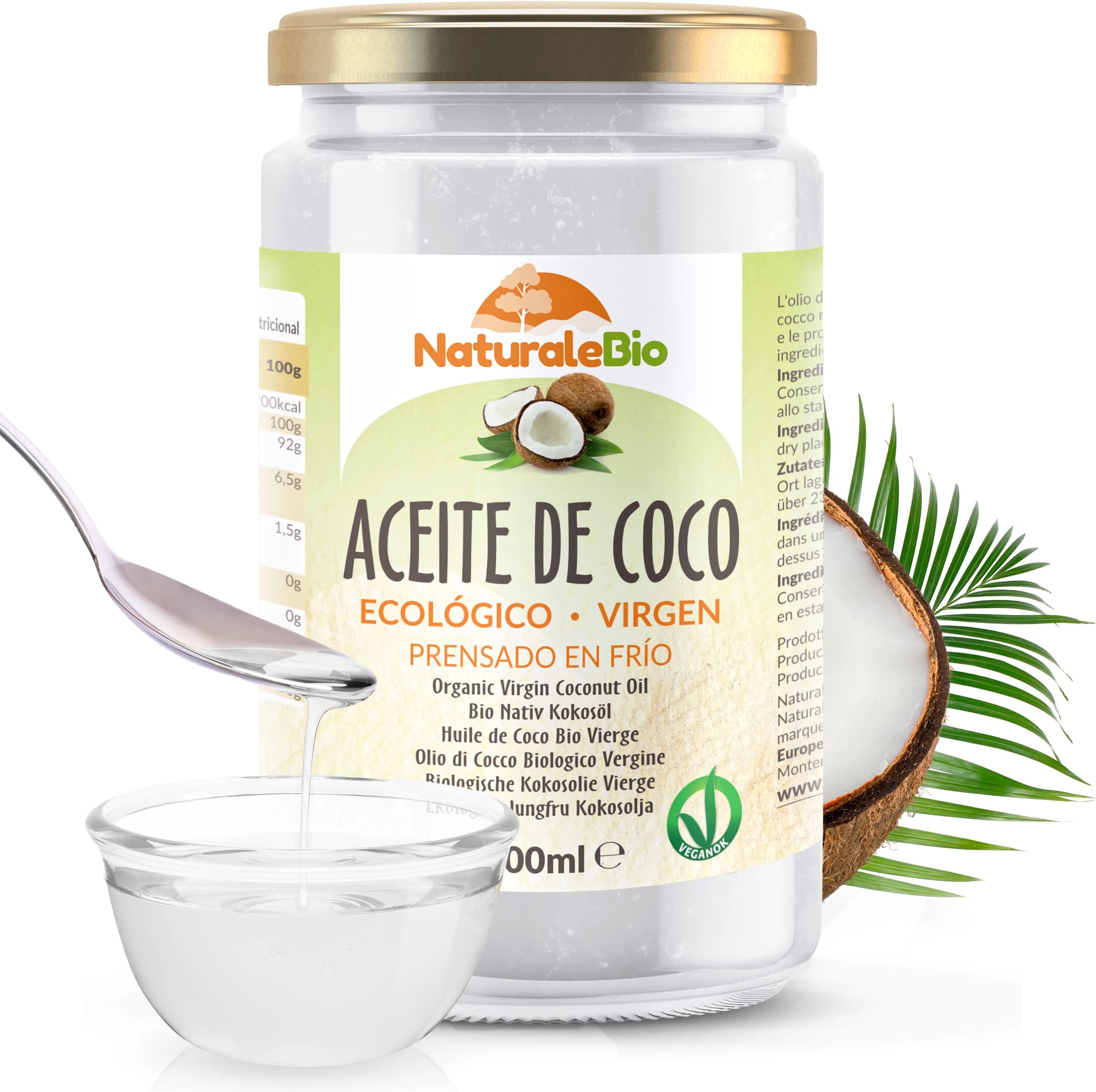 - Organic Virgin Coconut Oil 32 fl oz Raw Cold Pressed for Skin, Hair, Moisturizer, Massage, Body, Hand, Cream, Vegan Butter Alternative, Ideal Lotion, Perfect Care