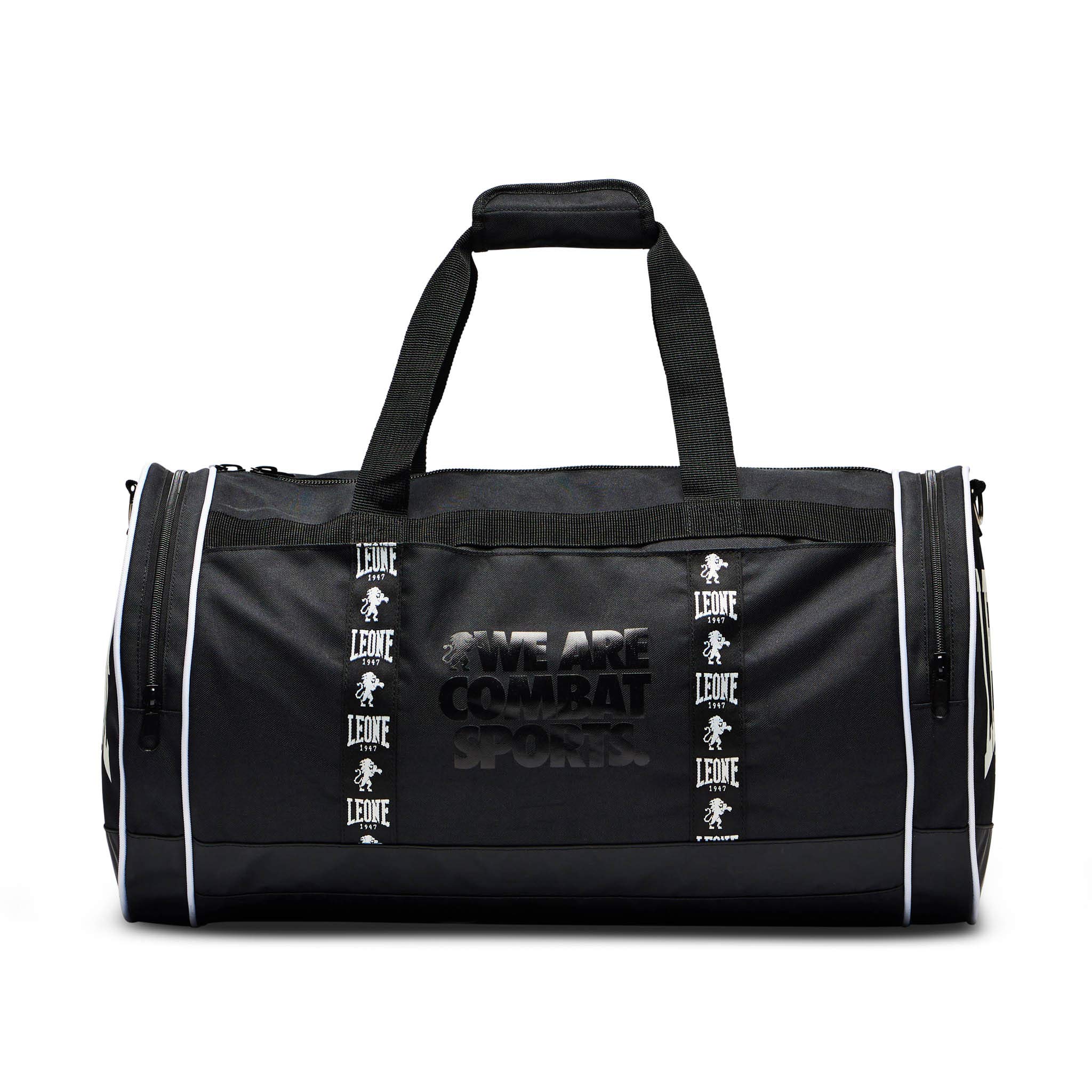 LEONE 1947, Borsone Ambassador, Unisex Adulto, Nero, 45 Litri, AC937