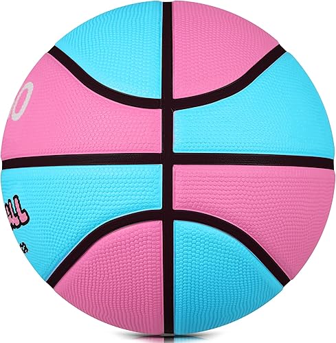 Miniatura 73 de Pelota de baloncesto oficial de goma para interiores y exteriores, tamaño 3/4/5/6/7 para niños, jóvenes, adolescentes, niños y niñas, ideas