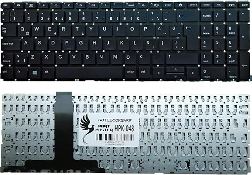 Hp Probook 450 G9 6S6Z0Ea Notebook  le Uyumlu Klavye, Siyah V.1