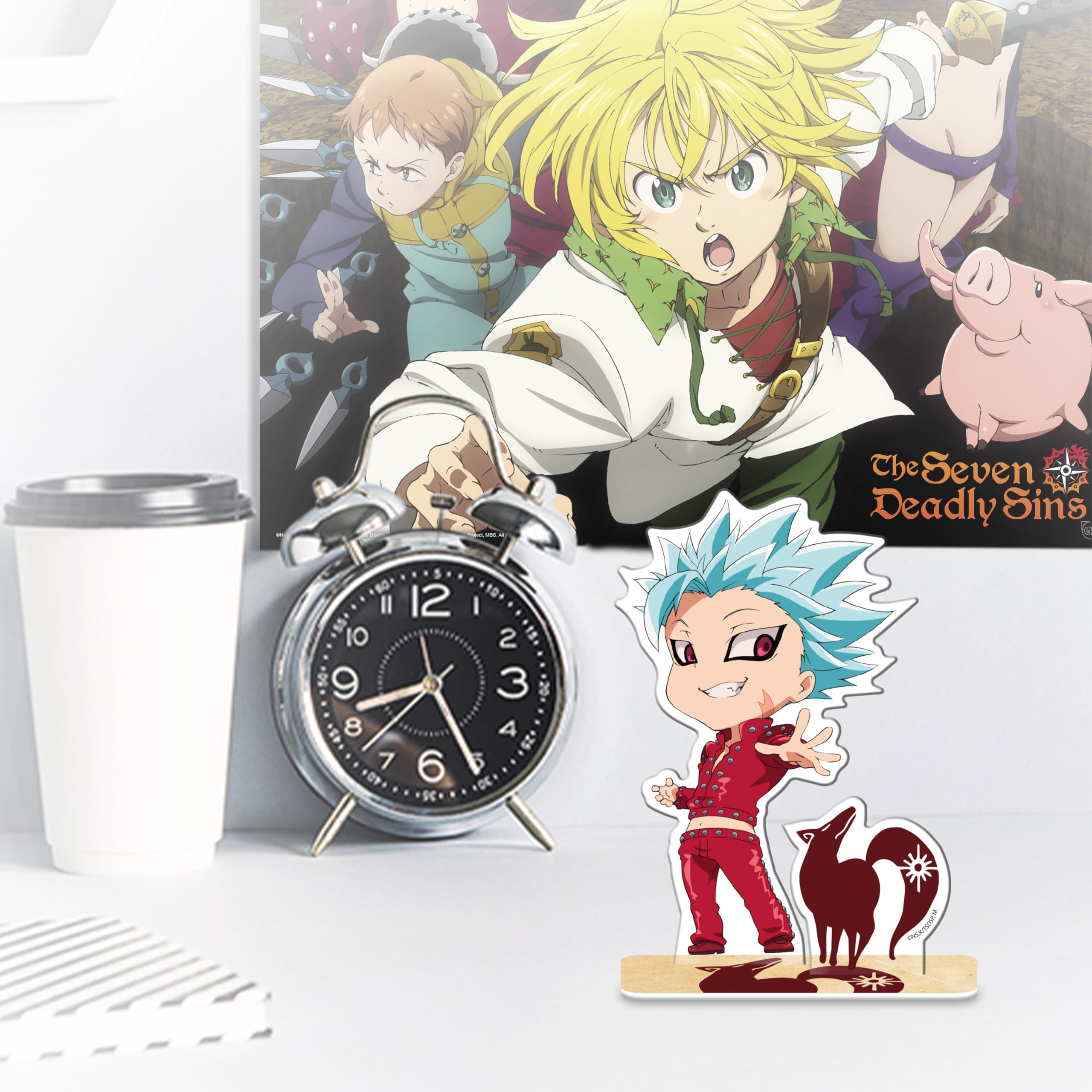 Amazon.com: ABYSTYLE The Seven Deadly Sins Ban Acryl® Stand Model