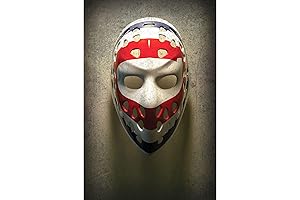 Ken Dryden Goalie Mask Poster: A Legendary Tribute to Montreal's Iconic Habs Icon
