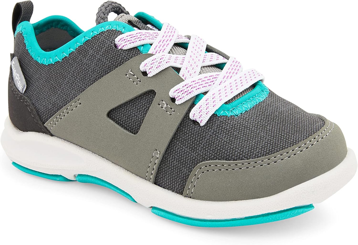OshKosh B'Gosh boys Os22c10b Sneaker, Grey, 8 Toddler US