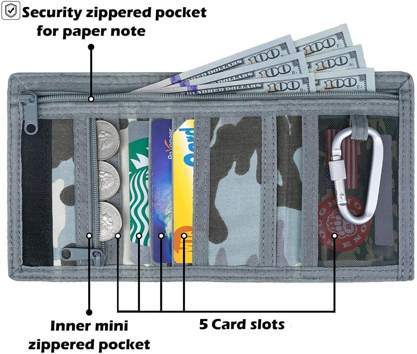 Rough Enough Kids Wallets for Boys Girls Teen Keychain Lanyard Wallets Bundle : Clothing, Shoes & Jewelry