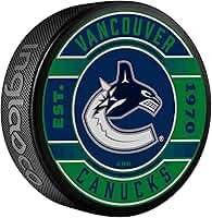 NHL Vancouver Canucks 3D Lenticular Hockey Puck – Item de colecionador