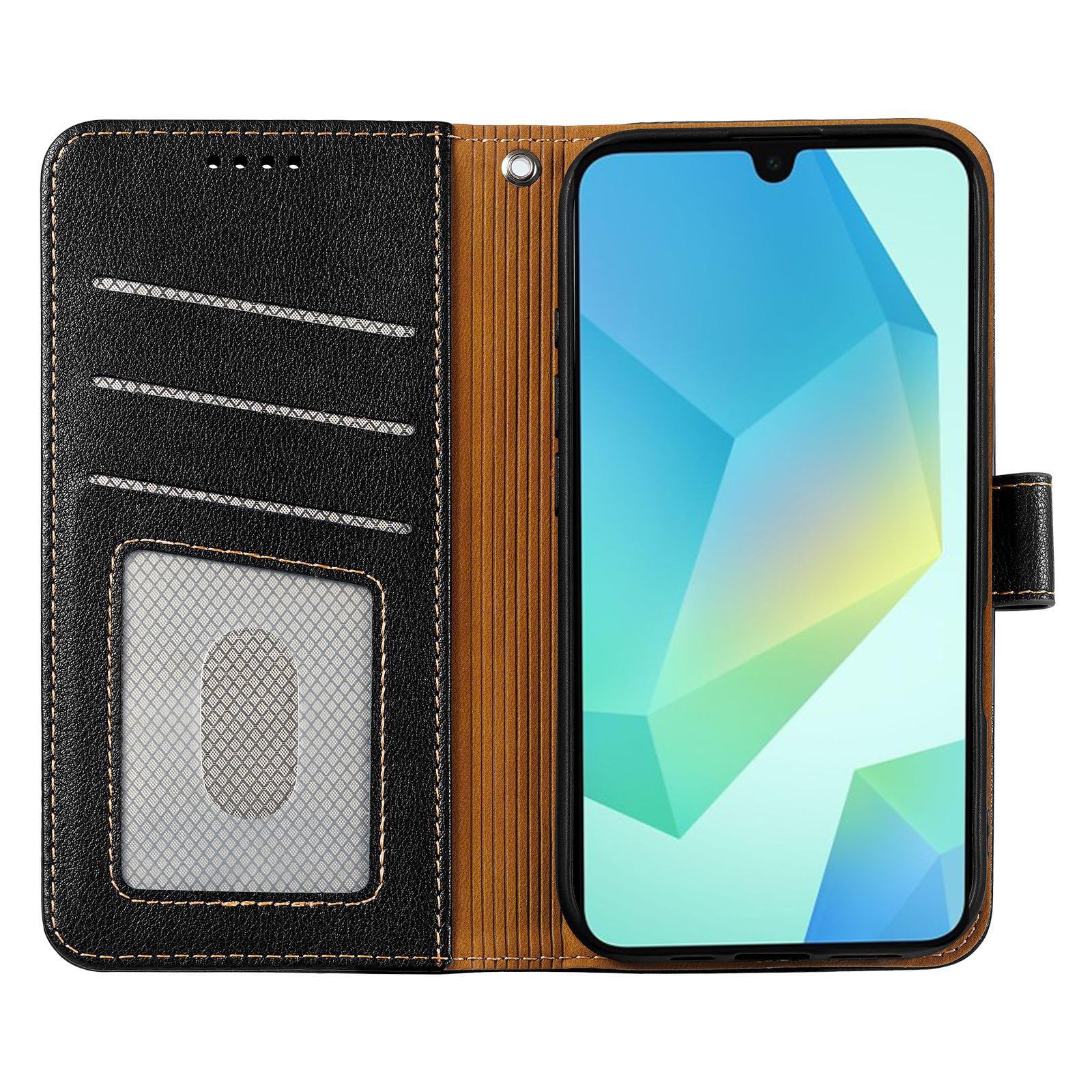 Etui z klapką do Samsung Galaxy S25 Ultra/S25 Plus/S25, skórzane etui portfelowe z uchwytem na karty, stojakiem, etui blokujące RFID, szare, S25 Ultra