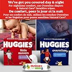 Couches HUGGIES OverNites pour Bébé, Taille 6, 15 compte