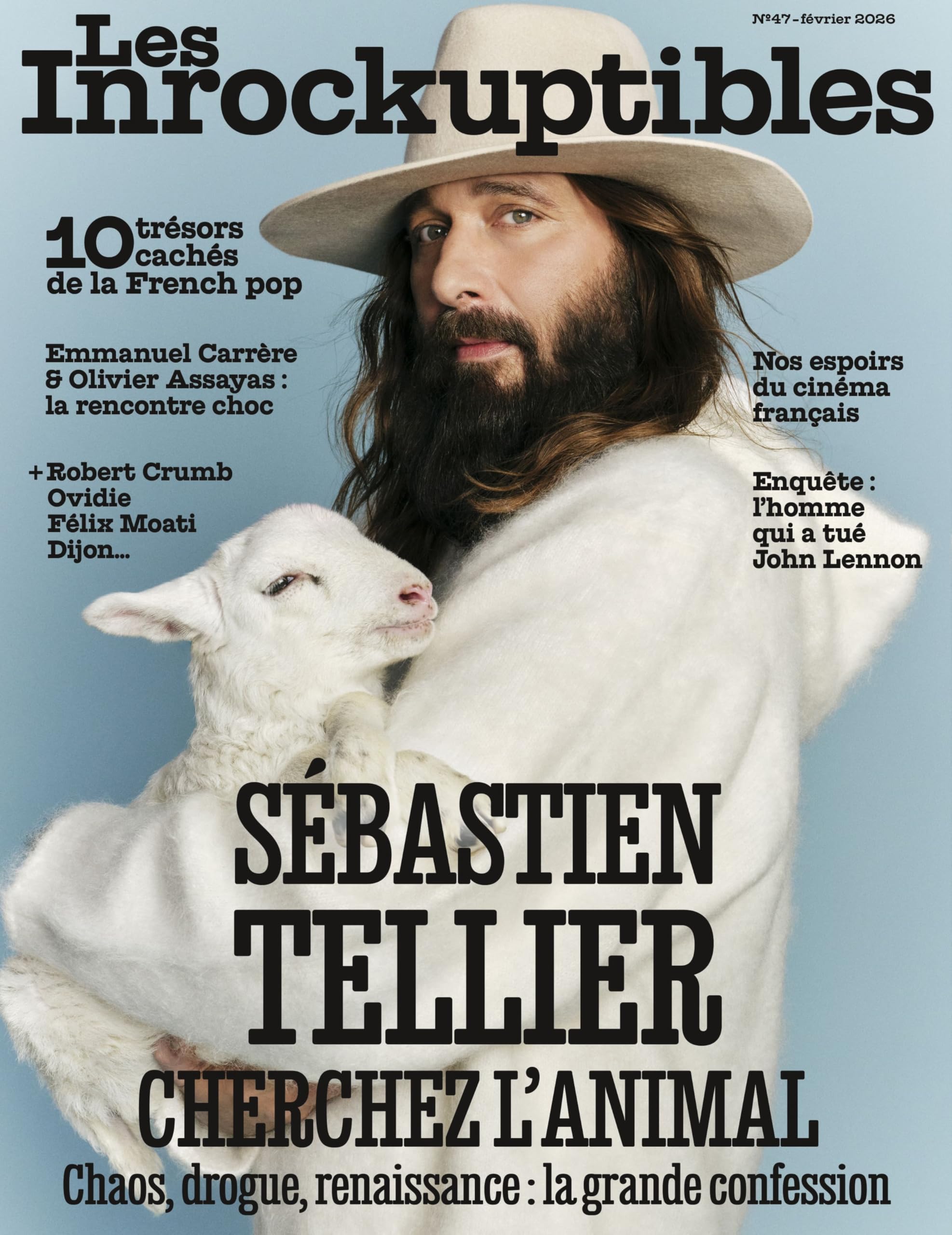 Les Inrockuptibles Mensuel N°47 : Sébastien Tellier - Cherchez l'animal - Février 2026