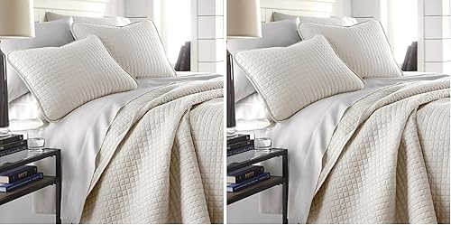 Miniatura 59 de Southshore - Juego de ropa de cama de microfibra, estampado 01-Blanco,02 - Hueso,2-02 - Hueso,03 - Azul,04 - Gris,05 - Azul oscuro,10 - gris pardo