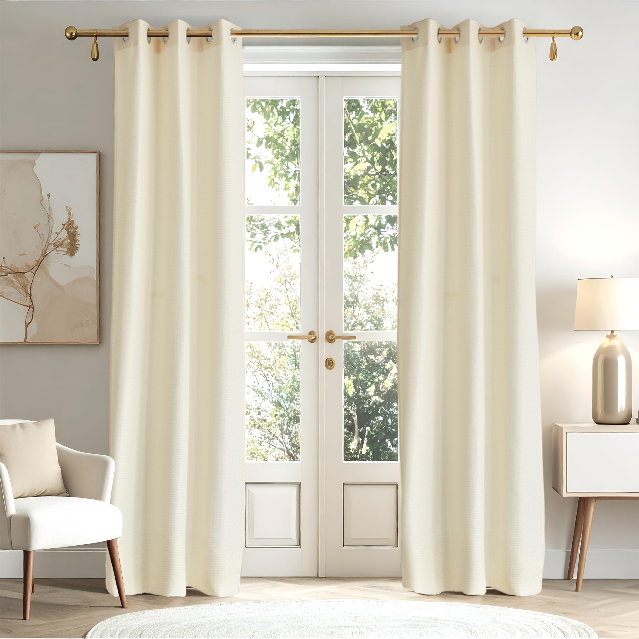 Home Centre Sierra Set of 2 Light Filtering Door Curtains-image-33