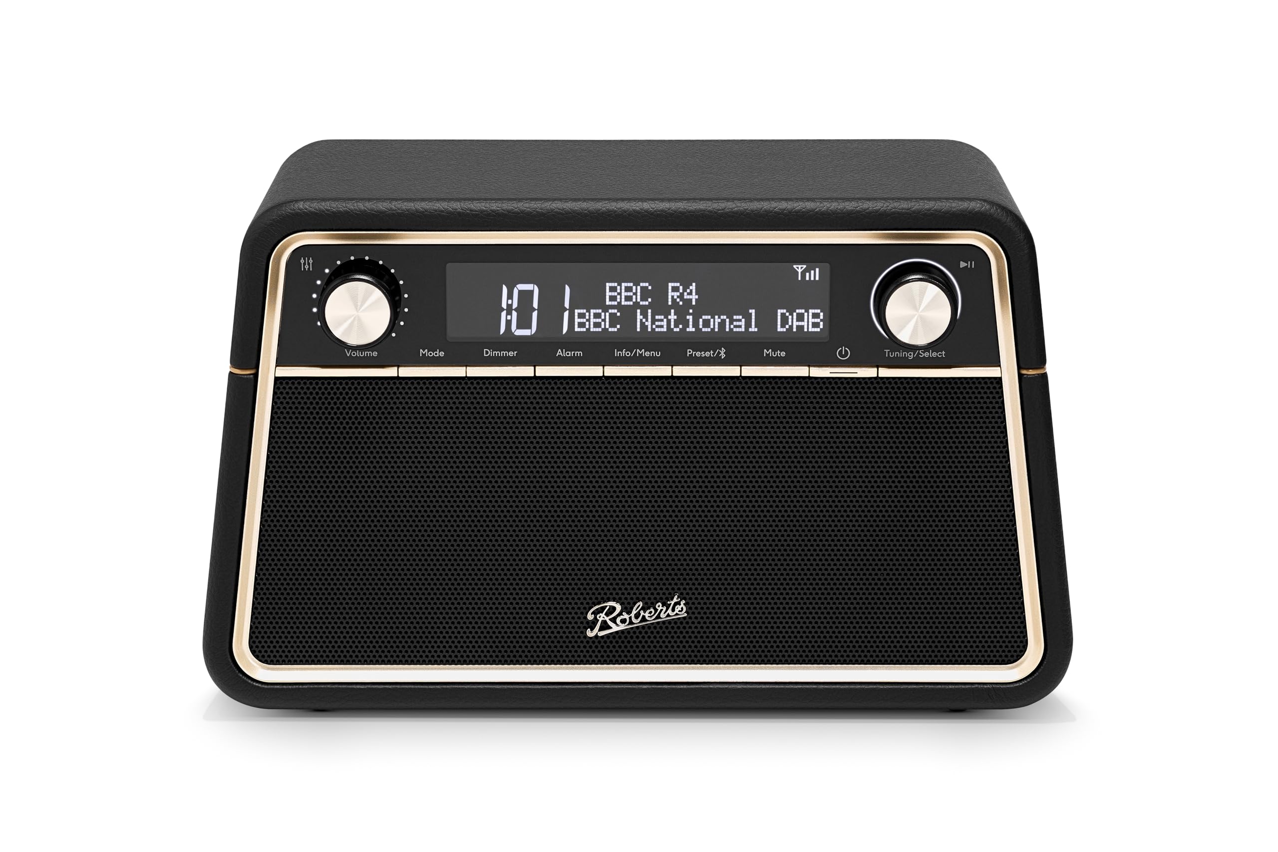 Roberts Reva Dab+/Fm Table-Top Radio With Bluetooth Black
