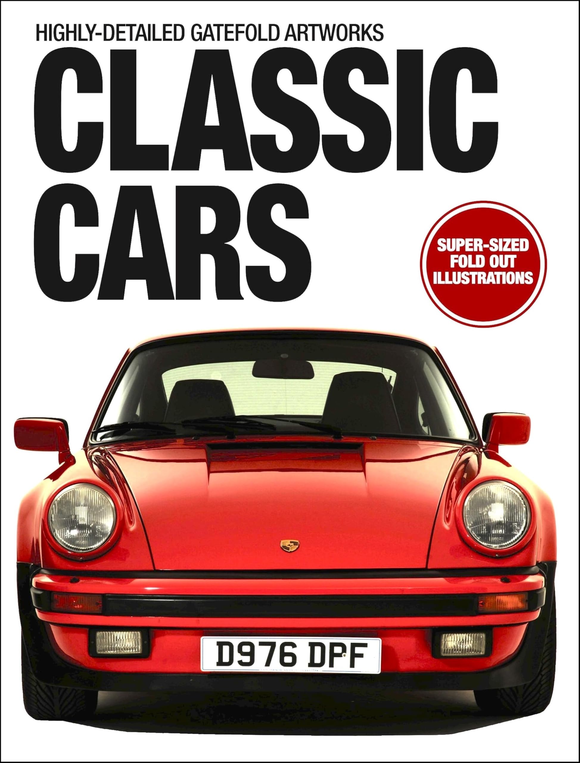 Classic Cars Gatefold Artworks : Album d'illustrations automobiles de prestige pour collectionneurs
