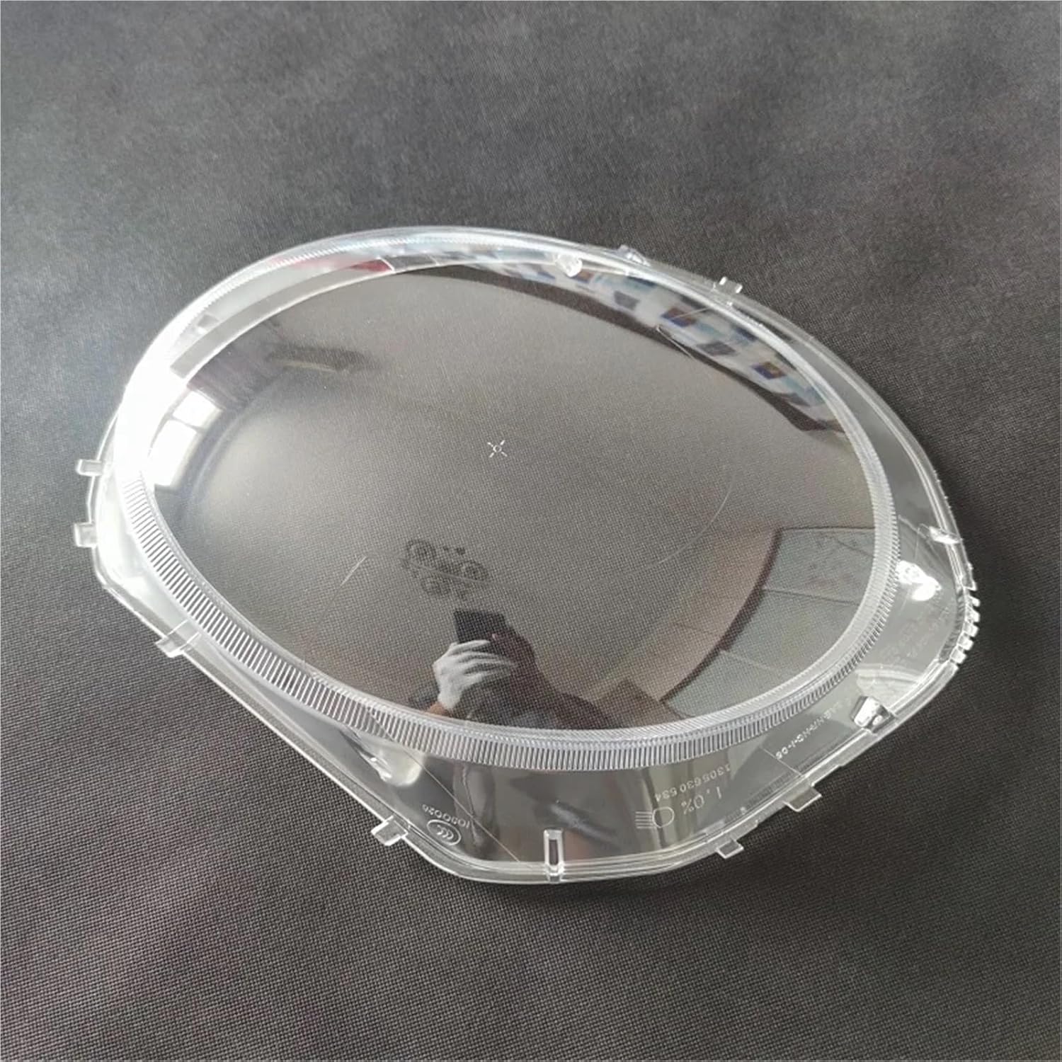 Compatible For Mini COOPER R55 R56 2007 2008 2009 2010 2011 2012 2013 Headlight Cover Headlamp Shell Transparent Glass Lens Lampshade(Left and Right 2 Pcs)