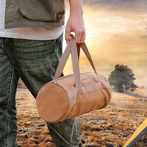 Miniatura 4 de loensy Tent Stakes Storage Bag Multifunctional Large Capacity Bags Case for Camping