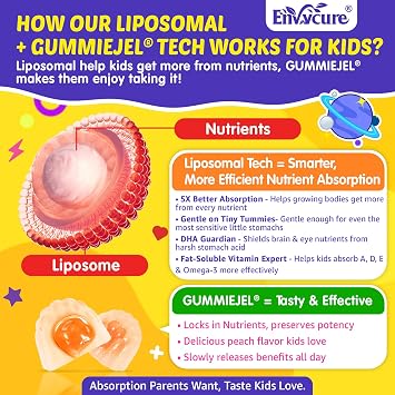 Kids Multivitamin Gummies with Omega-3 (DHA & EPA) + Organic Toddler Multivitamin Gummie 2 Pack