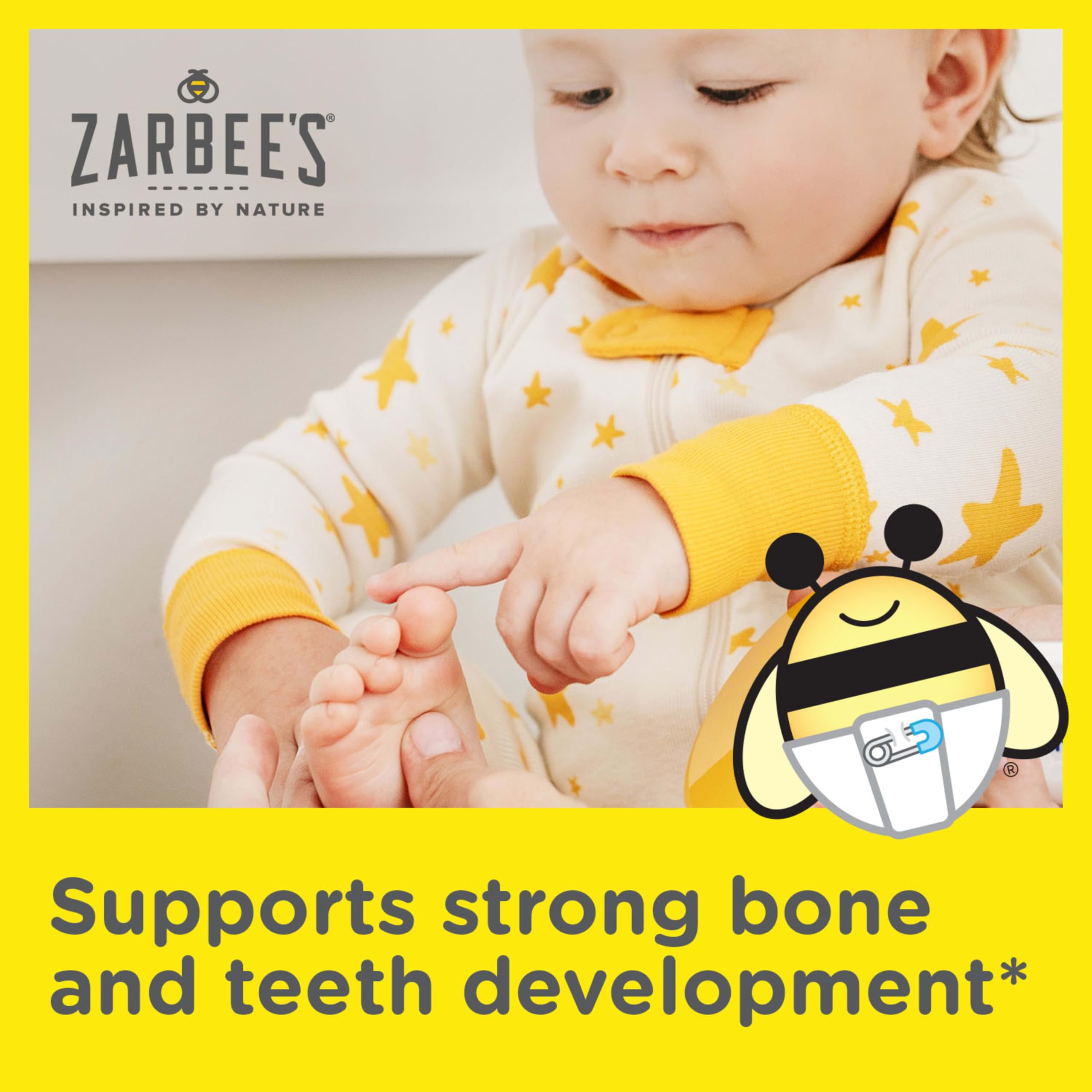 Zarbee's Baby Vitamin D Drops, 400 IU per Drop, with Dropper, 0.47 fl oz — Amazon image 4