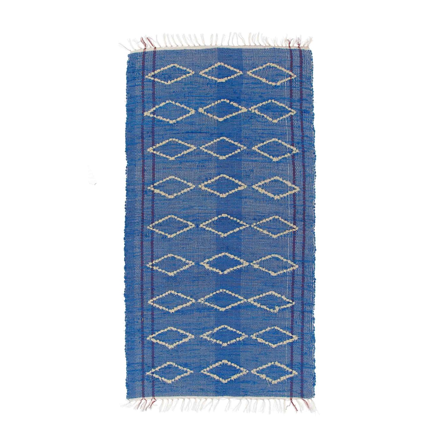 Tapis fait main personnalisé tissé bohème 50x85 petit tapis de couloir et lit