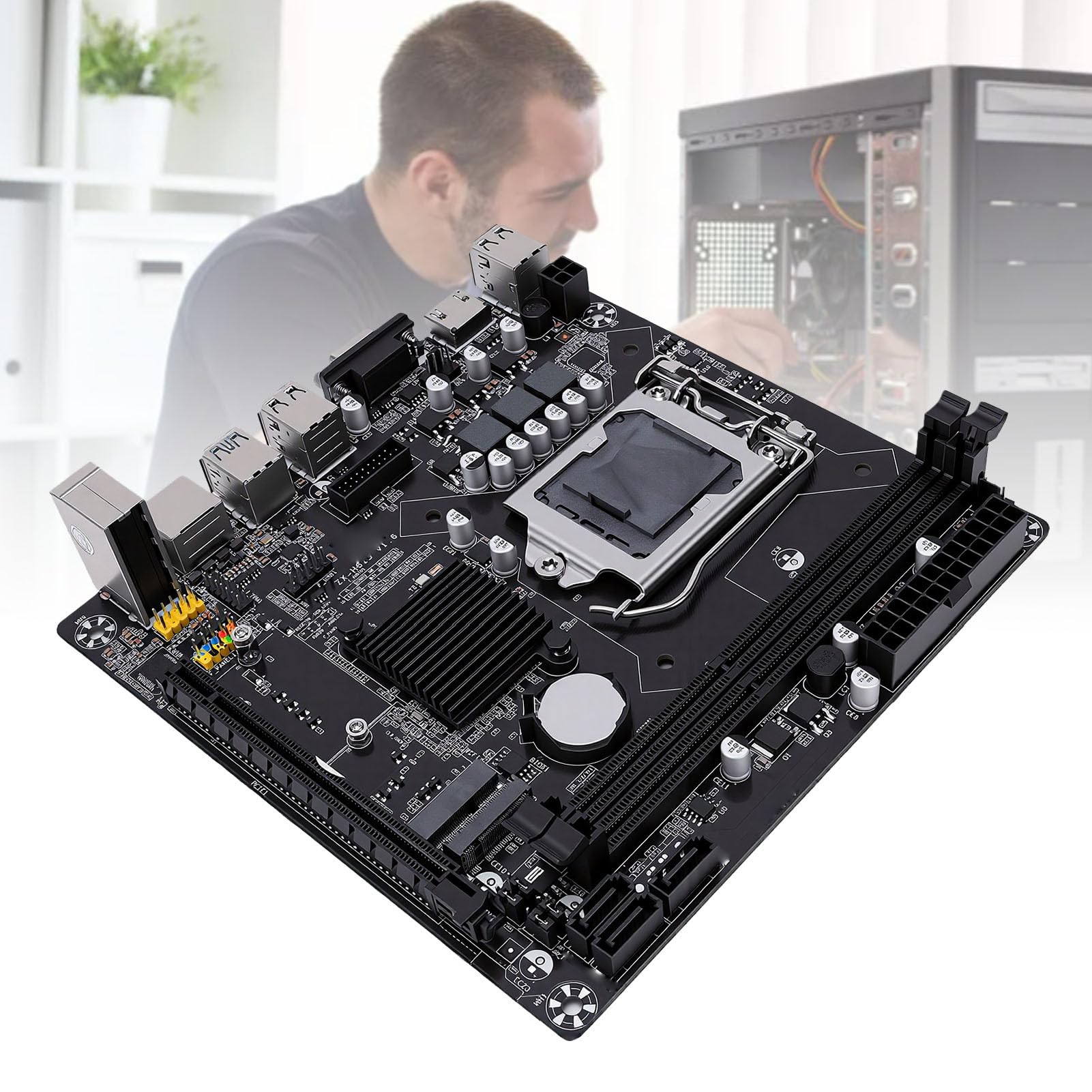 Tangxi B75S Gaming-Motherboard LGA 1155, ITX DDR3 mit M.2 NVMe-Unterstützung