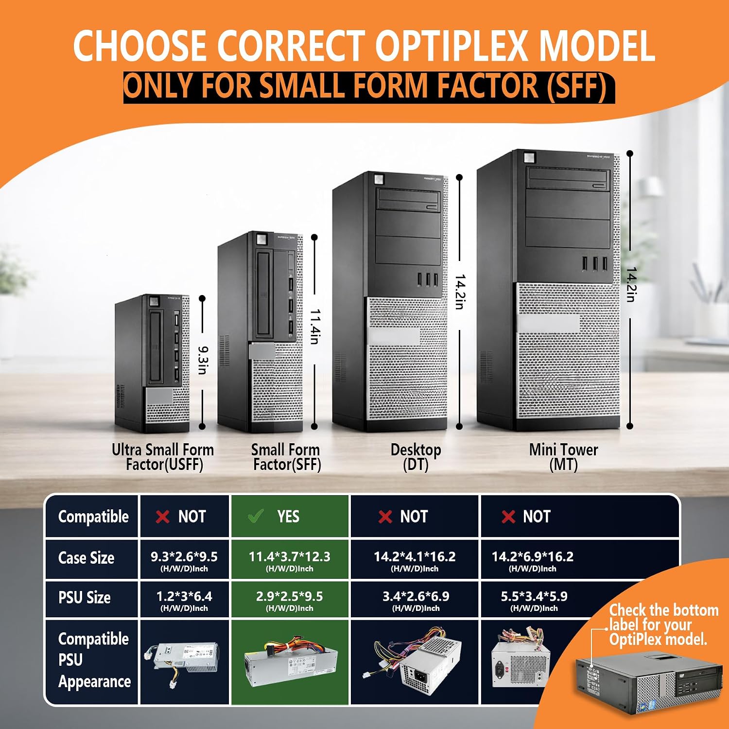 h240as-01 h240as-00 l240as-00 2txym 3wn11 240w optiplex 7010 sff power supply for dell optiplex 390 790 960 990 3010 9010 small form factor systems cccvc 3rk5t ac240as-00 d240es-00