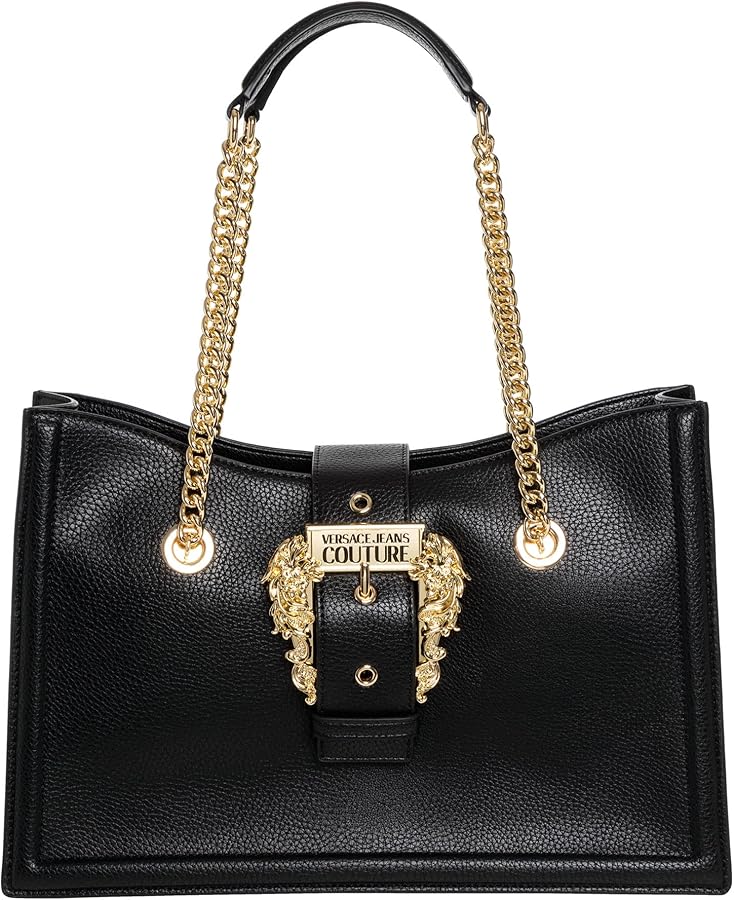 VERSACE JEANS COUTURE women shoulder bag black: Handbags: Amazon.com