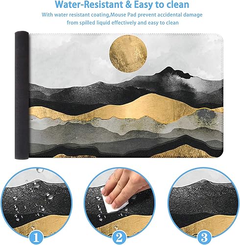 Vista 168 de iCasso Excel - Alfombrilla de escritorio con hoja de trucos, atajos Excel, alfombrilla de escritorio de corte corto Excell, alfombrilla de mouse