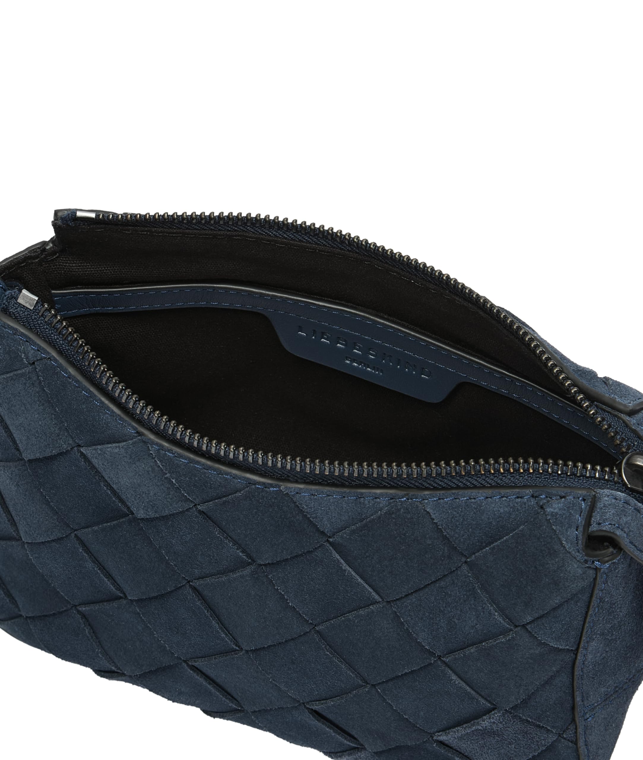 Liebeskind Berlin Crossbody XS SKY II Suede Woven peacoat, Peacoat