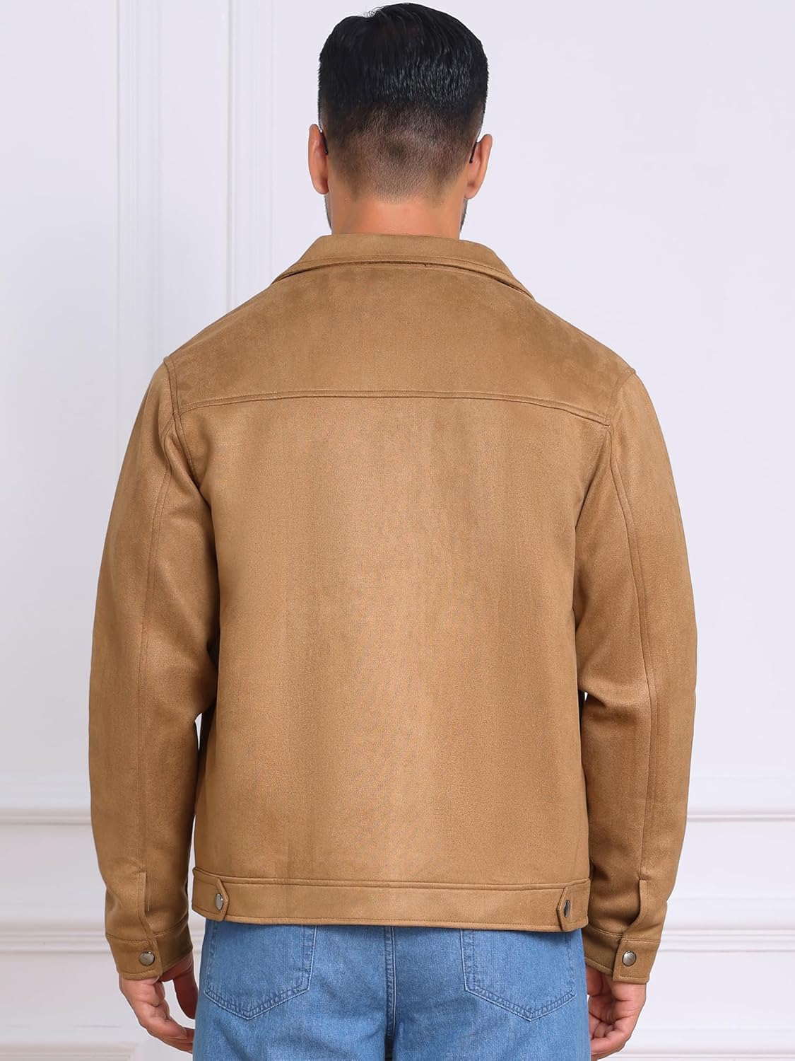 TATT 21 Casaco masculino casual com gola e zíper para uso ao ar livre jaqueta de camurça vintage em promoção! Veja a oferta e mais achadinhos de Jaquetas & Casacos 3 Hoje é o melhor dia para comprar TATT 21 Casaco masculino casual com gola e zíper para uso ao ar livre jaqueta de camurça vintage com aquele preço maroto! Promoção! Aproveite a oferta! 3