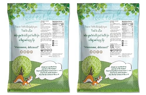 Miniatura 2 de Obleas de mantequilla de cacao orgánica, 16 libras, sin OMG, crudas, puras, sin filtrar, sin refinar, keto, superalimento vegano, a granel, hecho