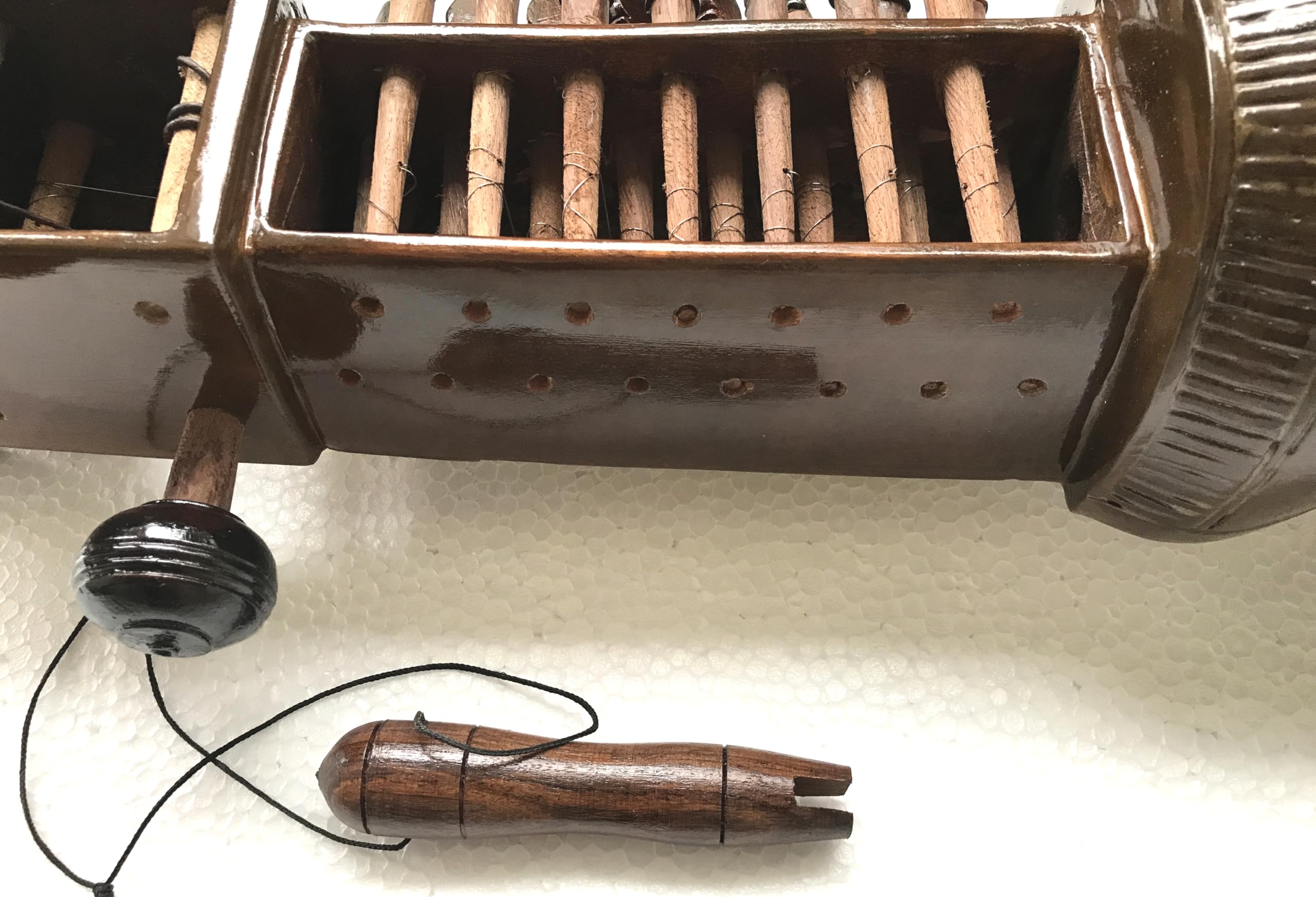 Handmade Kalawati Sarangi for Concert with bow rosin bag and strings - Image 9