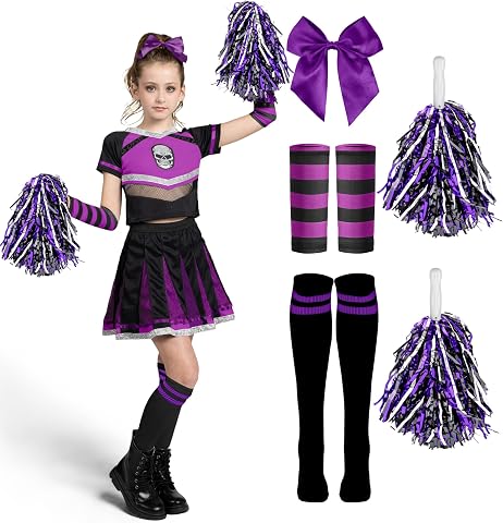 Spooktacular Creations Girls’ Scary Cheerleader Halloween Costume