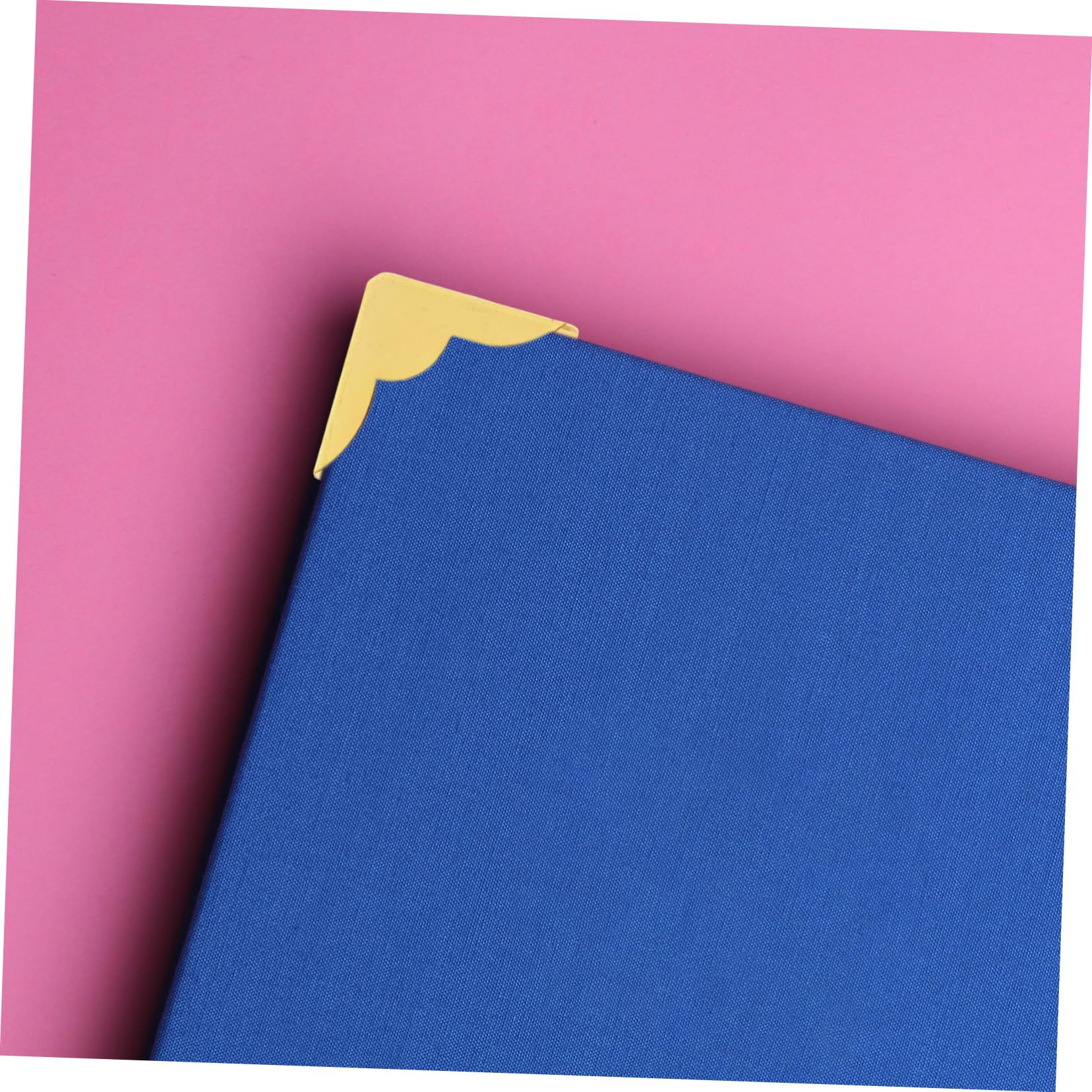 Homoyoyo Corner Protectors Gold 10pcs Metal Corner Furniture Covers for Book Scrapbook Decorative