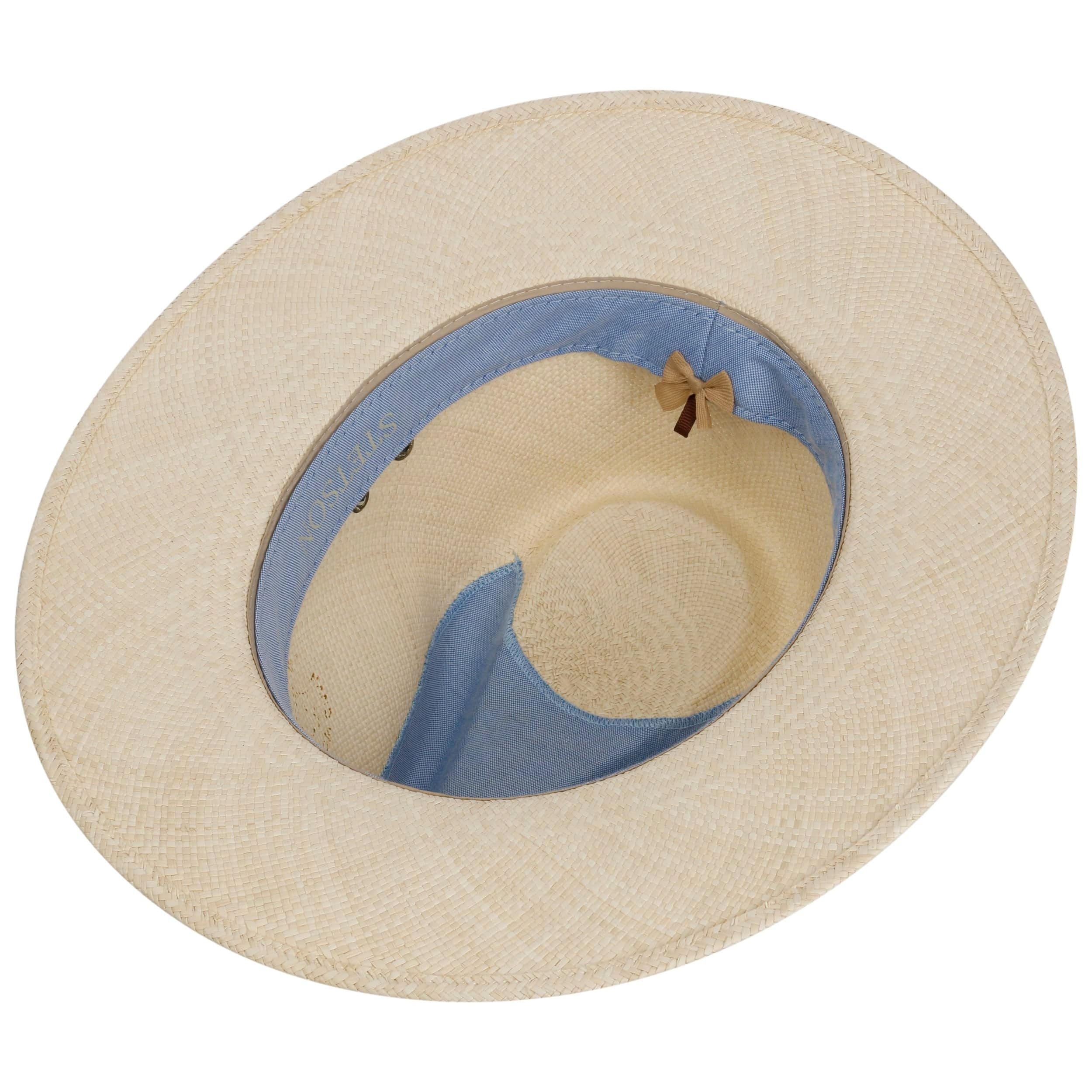 Stetson Classic Brisa Traveller Sombrero Paja Panama Proteccion UV 40 Unisex Primavera Verano