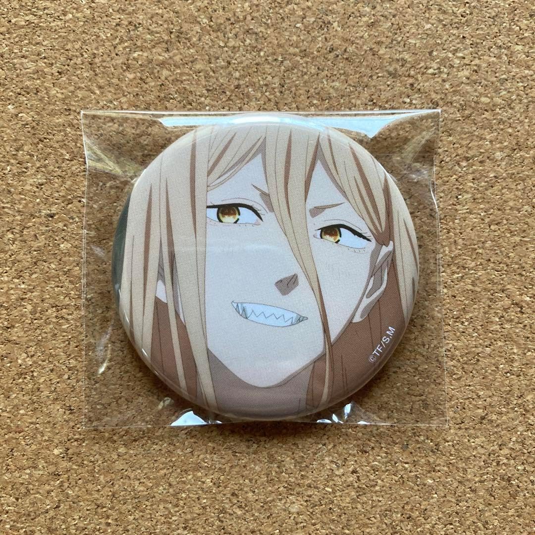 チェンソーフェス 缶バッジ パワー アニメーション チェンソーマン展