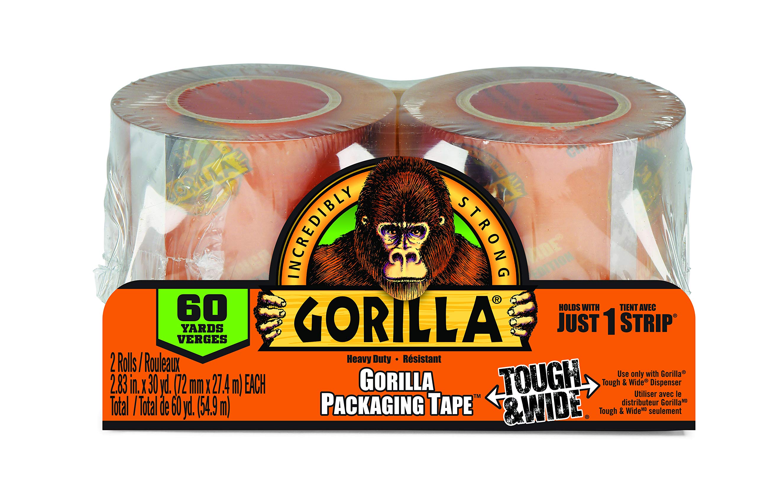 Gorilla Packing Tape Clear