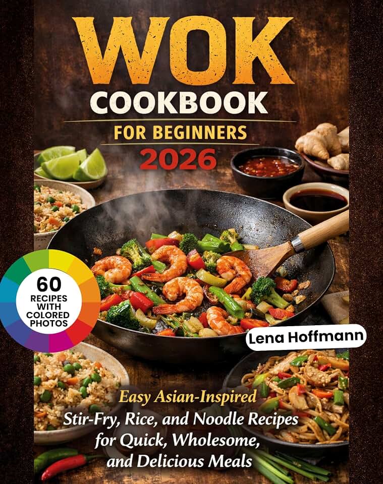 Wok Cookbook For Beginners 2026: Easy Asian-Inspired Stir-Fry, Rice, and Noodle Recipes for Quick, Wholesome, and Delicious Meal