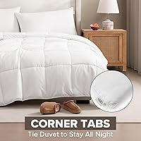 Vista 3 de UGG Edredón de tamaño King/Cal King con inserto de duvet, alternativo al plumón, ligero, con función de enfriamiento, lavable a máquina, colcha