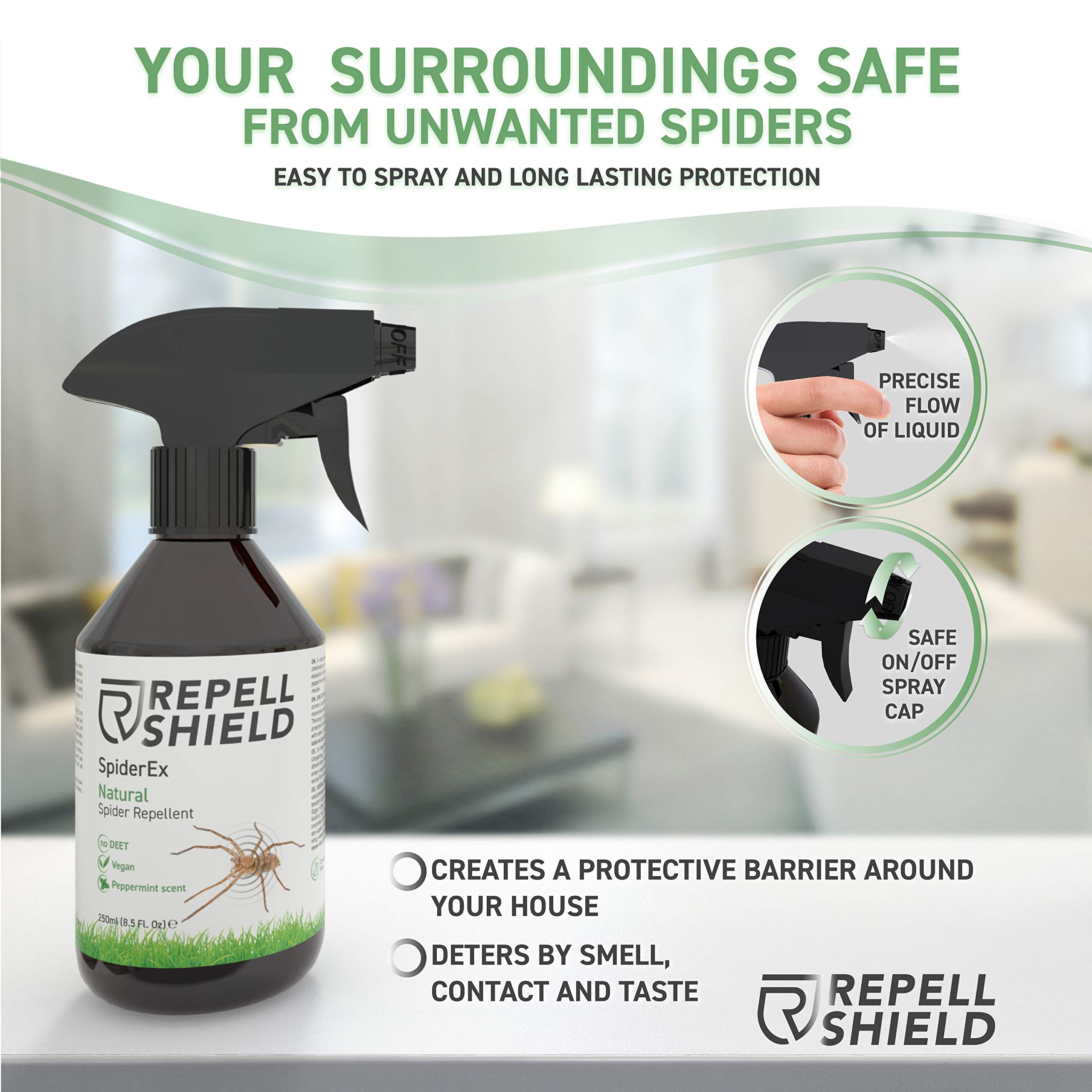 Buy RepellShield Spider Repellent Spray Ideal Anti Spider Spray
