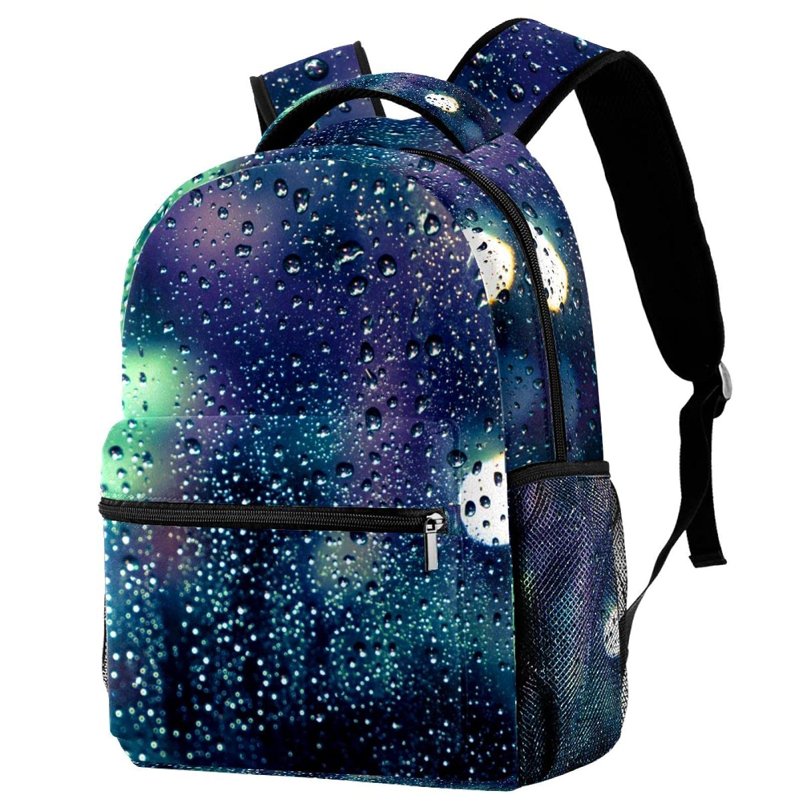 Sac à dos ordinateur portable grande capacité ado sac d'école vert fermeture éclair