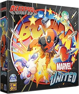 CMON Marvel United Deadpool Expansion | Tabletop Miniatures Game | Strategy Game | Cooperative Game for Adults and Kids | Ages 14+ | 1-4 Players | Average Playtime 40 Minutes | Made by CMON