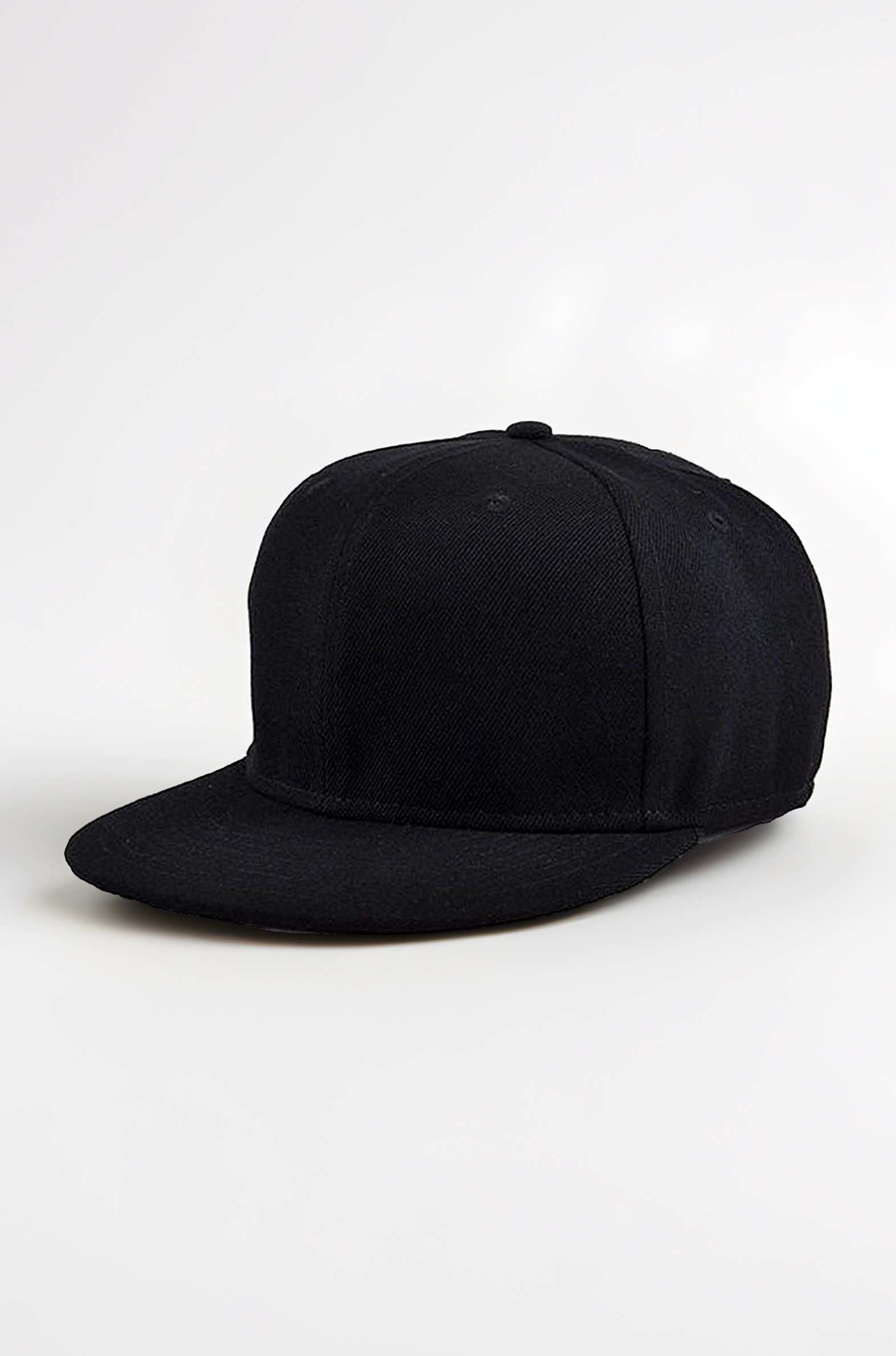 Hip Hop Snapback Cap Black