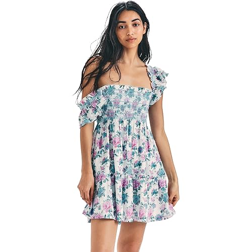 LOVESHACKFANCY Women's Nadja Mini Dress