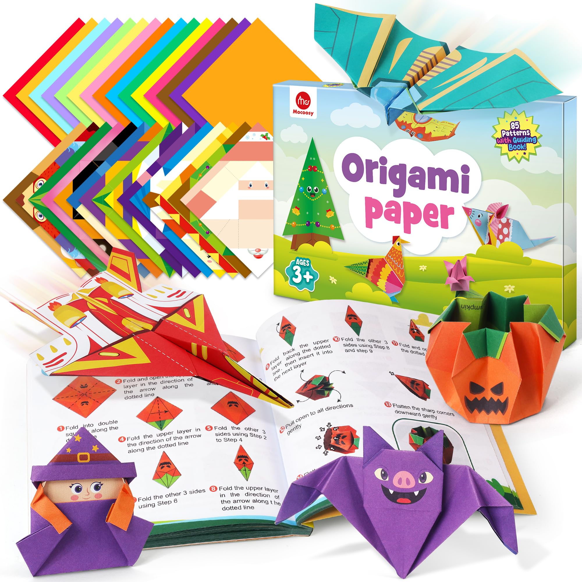 Mocoosy 320 Sheets Origami Kit