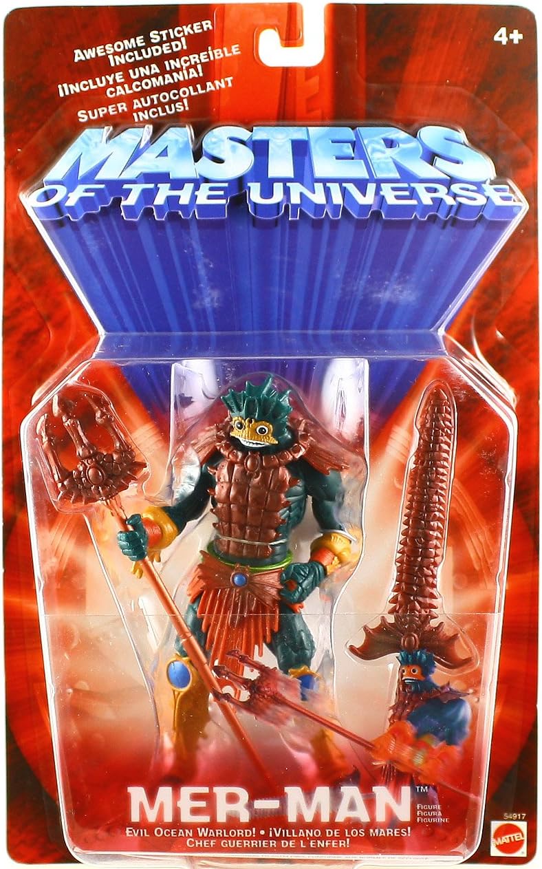 Masters of the Universe Mer-Man Figure | Amazon.com.br